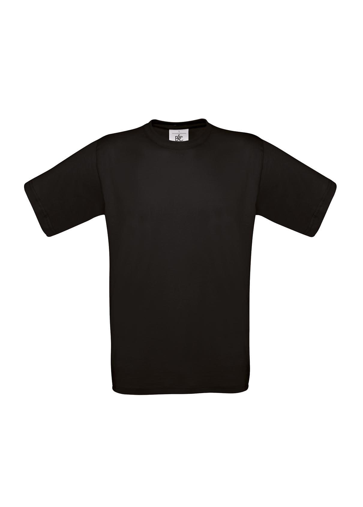 

Футболка унисекс B&C Exact 150 Black 2XL