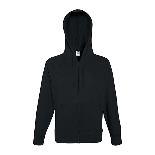 

Толстовка Fruit of the Loom Lightweight Zip Thru Hooded Sweat Black 2XL