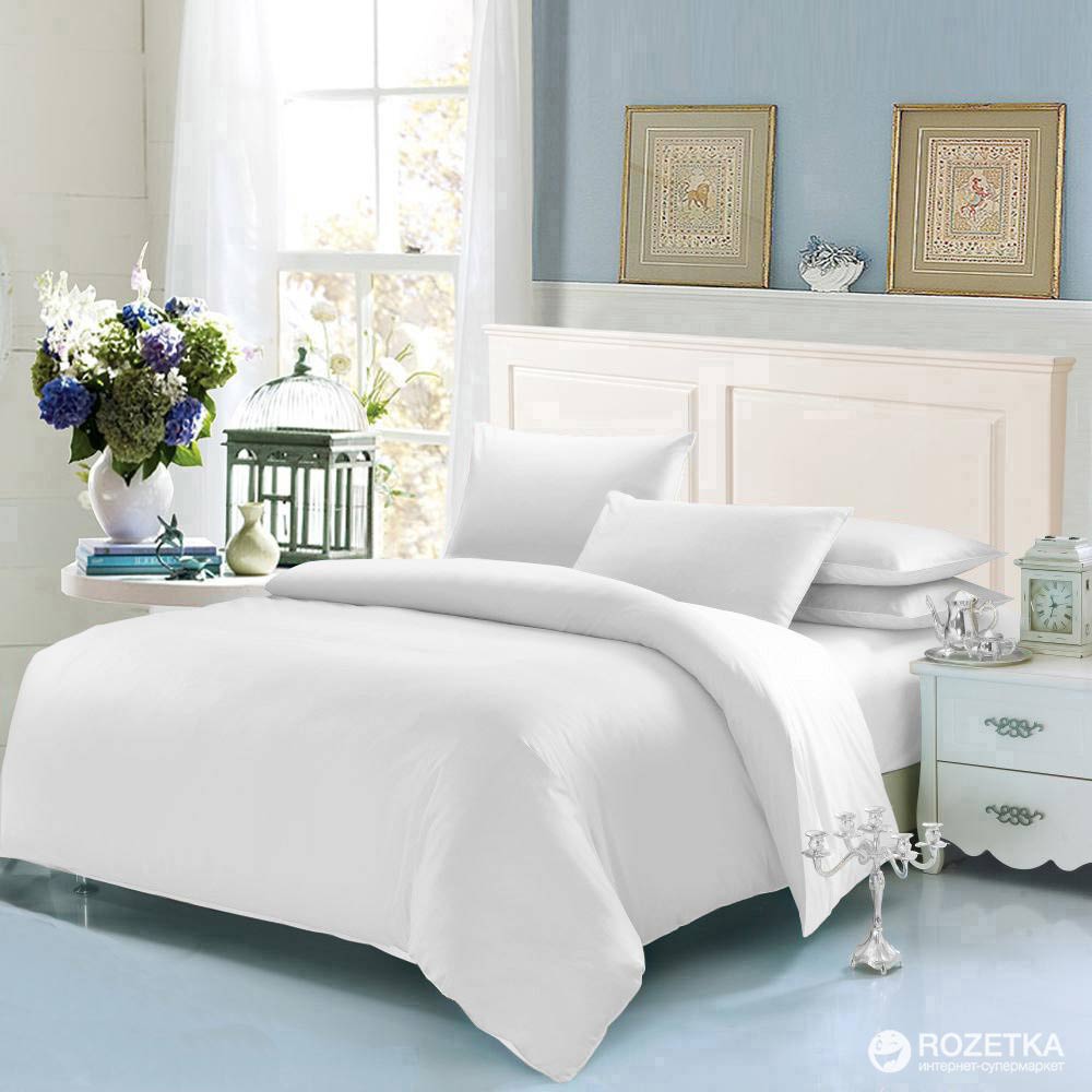 

Комплект постельного белья U-tek Home Sateen 145x210 см White