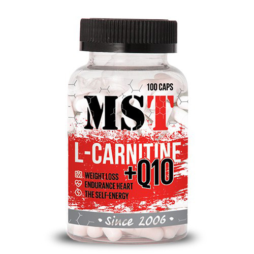 

L-карнитин MST L-Carnitine + Q10 100 капс Без вкуса (689051)