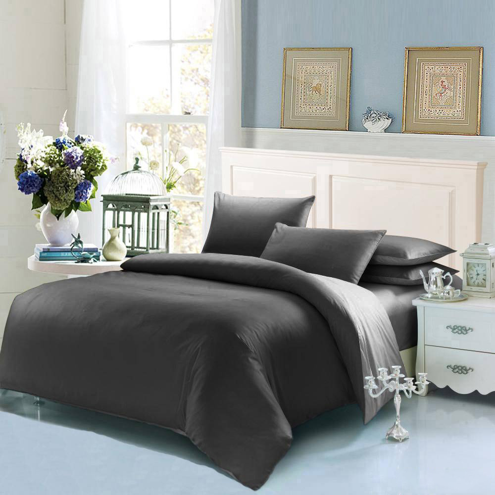 

Комплект постельного белья U-tek Home Sateen 175х210 см Iron Grey