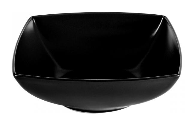 

Набор 6 квадратных салатников (салатниц) IPEC London 17 х 17 см черные из каменной керамики (UK-BL17N)