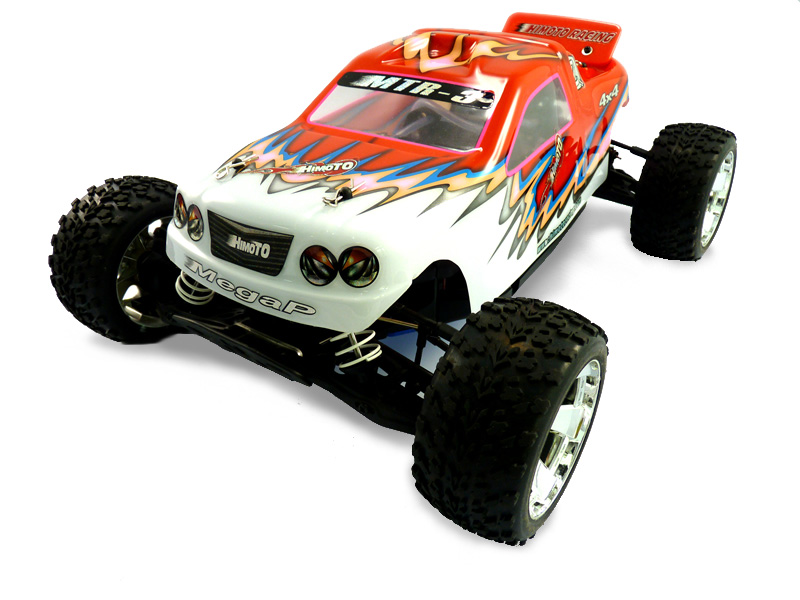 

Радиоуправляемая модель Трагги 1:10 Himoto MEGAP MTR-3 HI933T NITRO (145933)