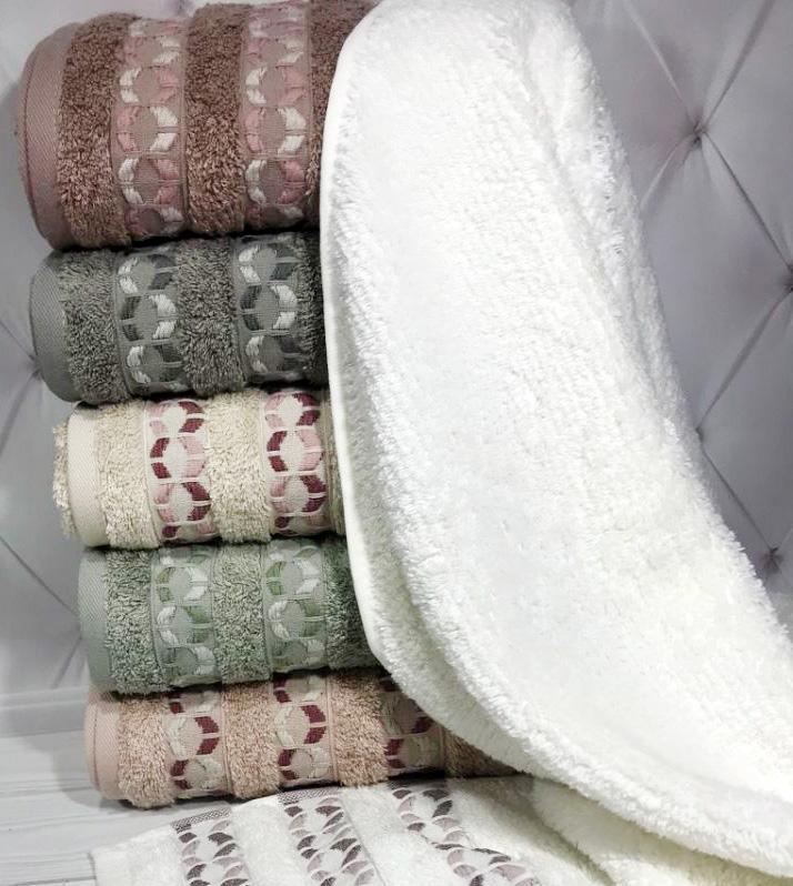 

Набор 6 полотенец Pupilla Bamboo Azra 70х140см (банные), бамбук