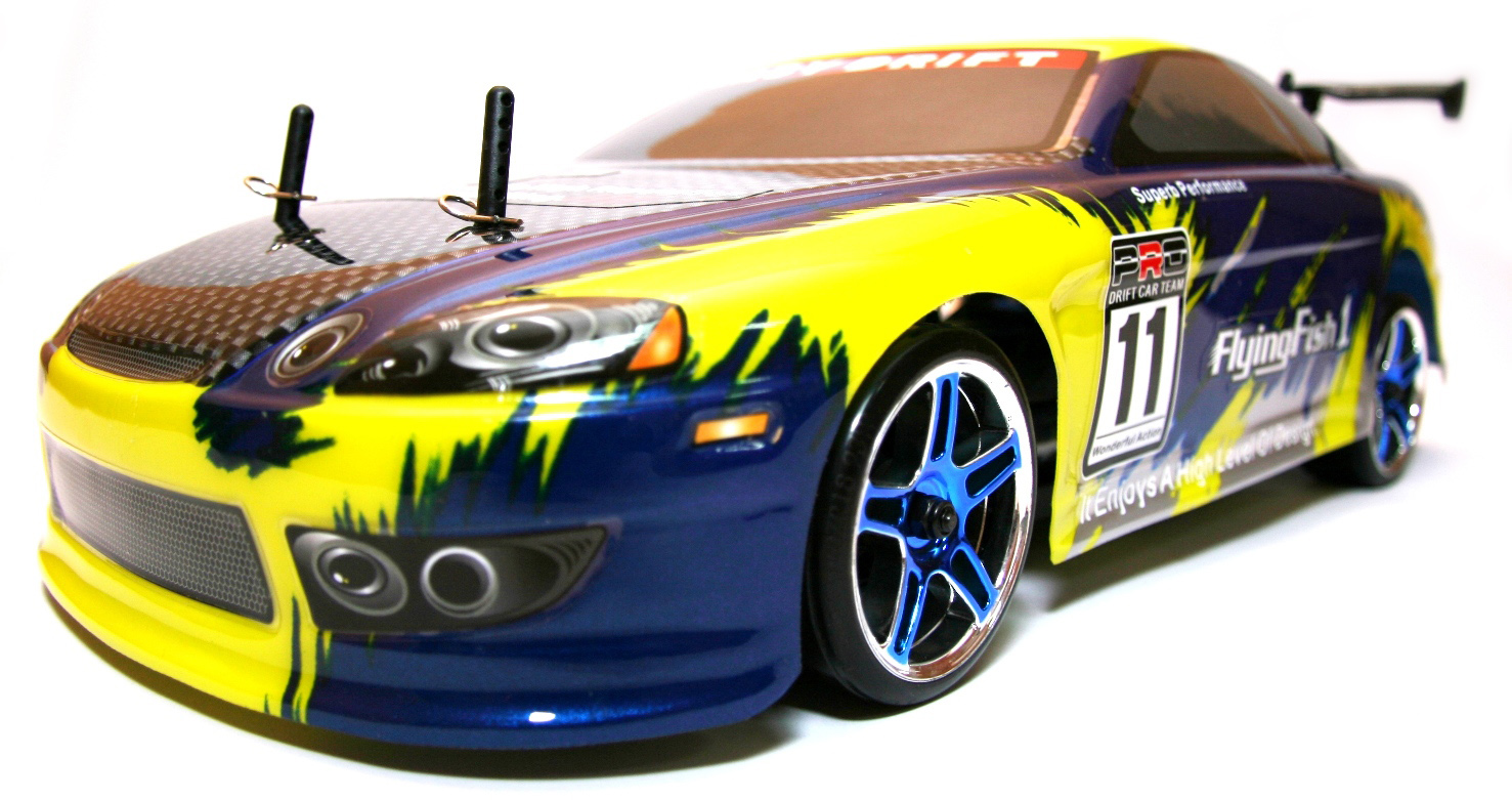 

Радиоуправляемая модель Дрифт 1:10 Himoto DRIFT TC HI4123BL Brushless (синий) (146184)