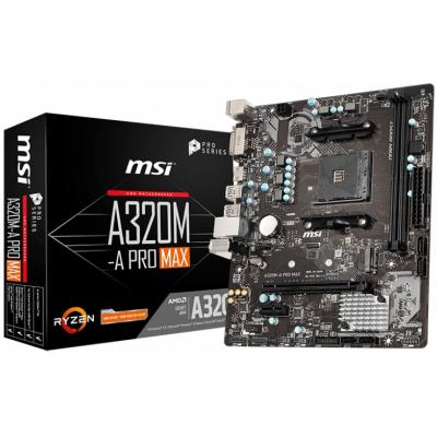 

Материнская плата MSI A320M-A PRO MAX