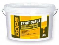 

Грунтующая краска для впитывающих минеральных оснований DOPS ГС-18 (10л)