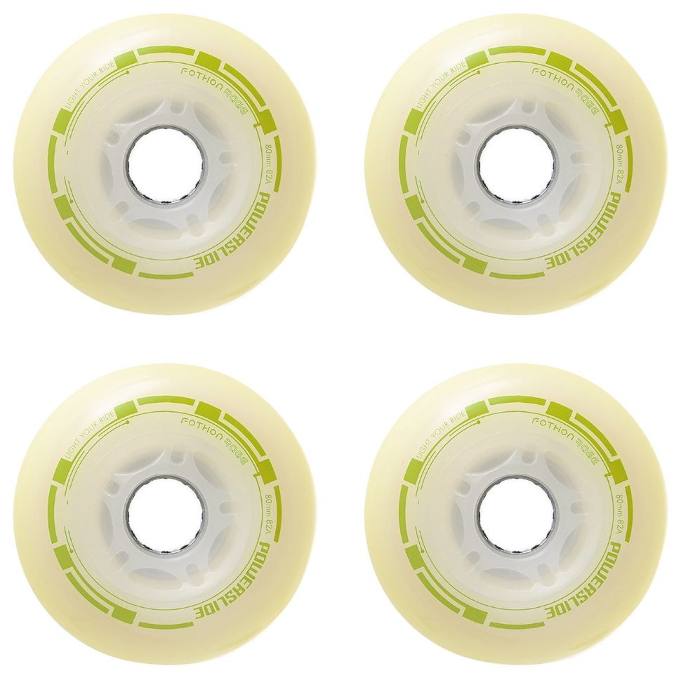 

Колеса для роликов Powerslide Foton Envy Led 80mm Green 4-Pack
