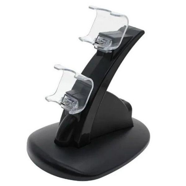 

Зарядная док станция Epik для зарядки 2 геймпадов DualShock 4 PS4 Black