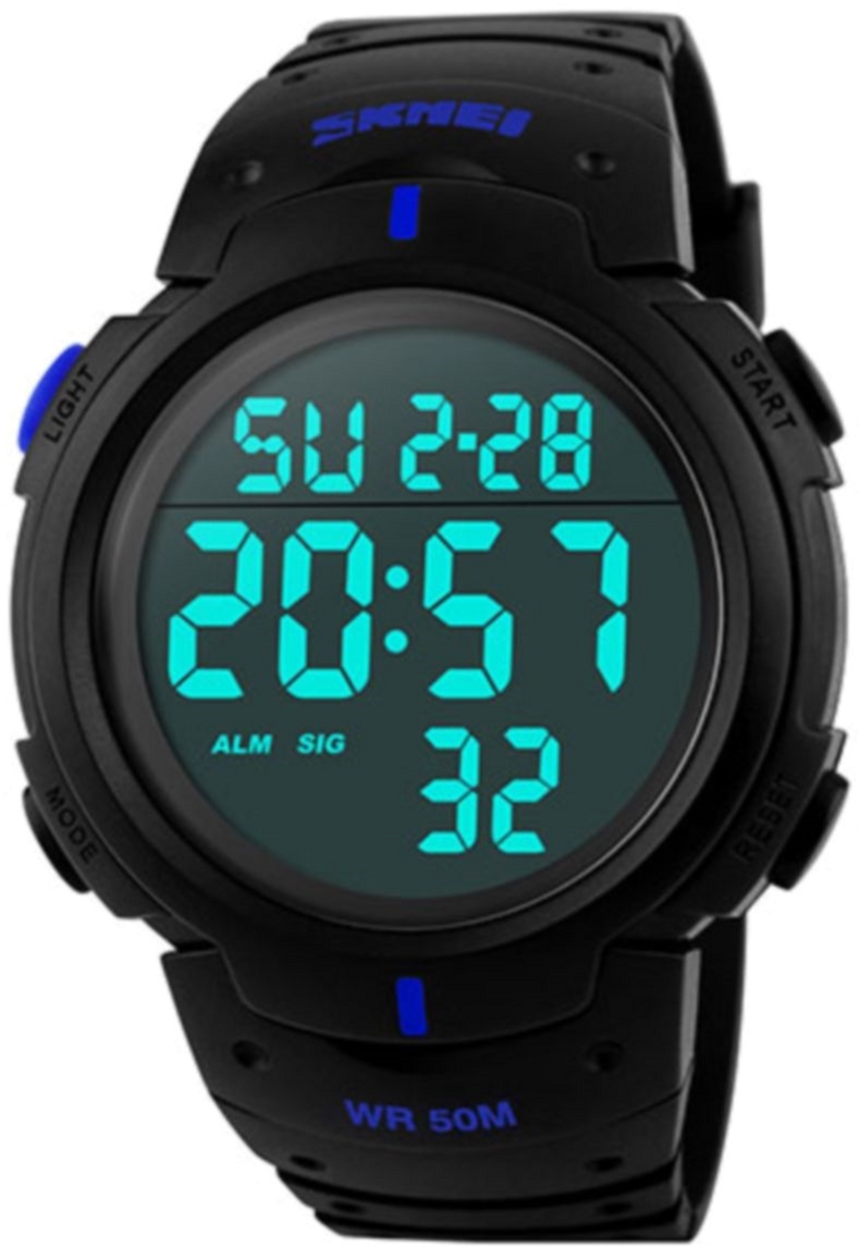 

Мужские часы Skmei 1068 BK-Blue BOX