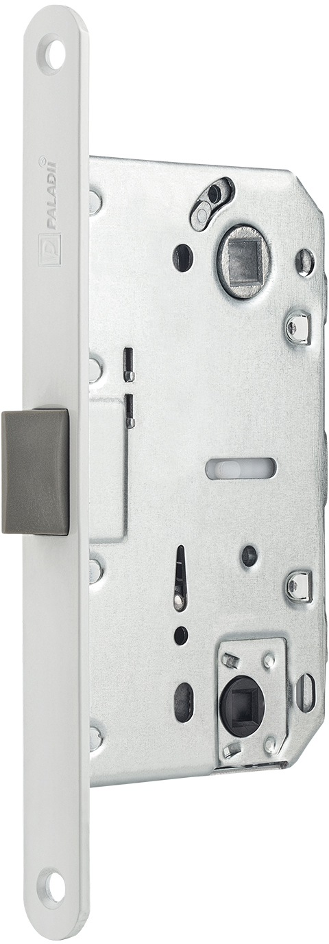 

Механизм межкомнатный Paladii WC 410B PVC Kevlar 96х50х18 мм PW Белый (ПМ027)