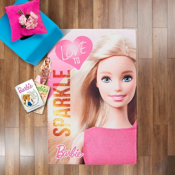 

Коврик в детскую Tac Disney Barbie Sparkle 120*180 см