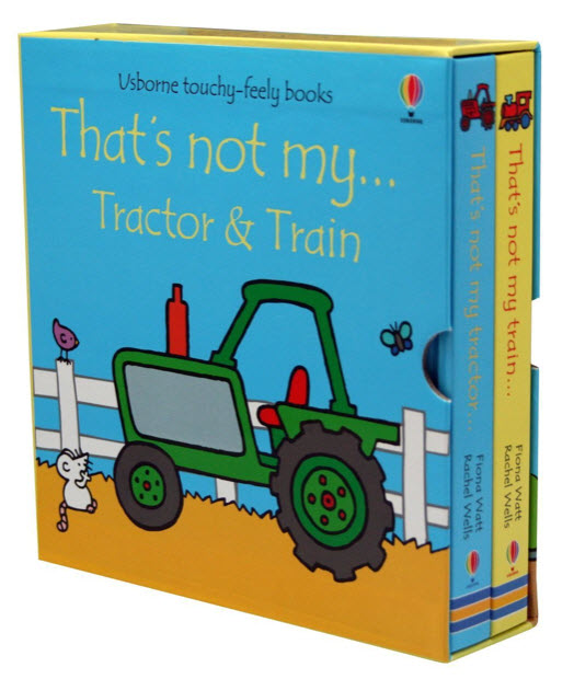 

That's not my Tractor and Train (2 books)