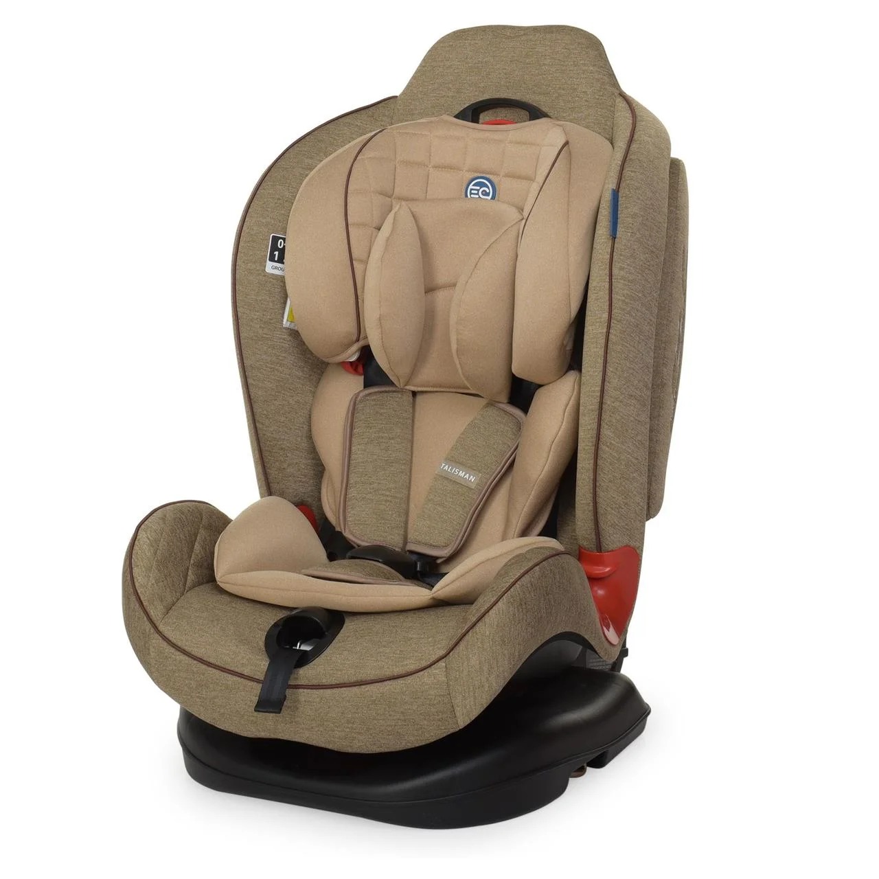 

Детское автокресло El Camino TALISMAN ME 1065 группа 1-2 (0-25 кг) ткань лен Бежевый (1065A)