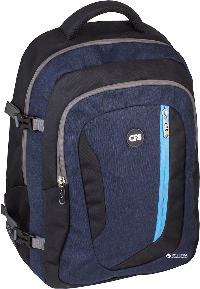 

Рюкзак молодежный Сool For School 45 x 32 x 14 см 20 л Для мальчиков Черно-синий (CF85470-01)