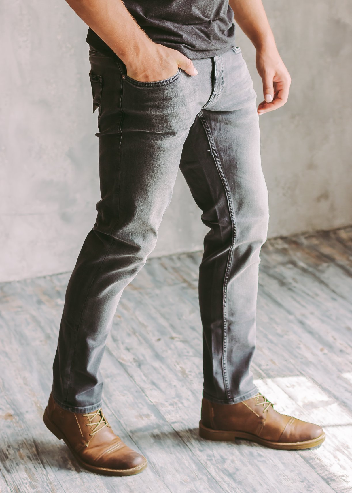 

Джинсы мужские Mustang Серые 32/34