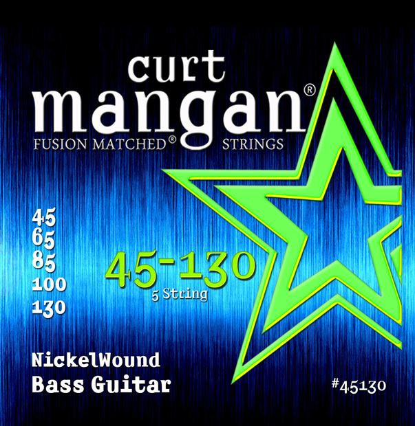 

Струны для бас-гитары Curt Mangan 45130 Nickel Wound 5-String (45-130)