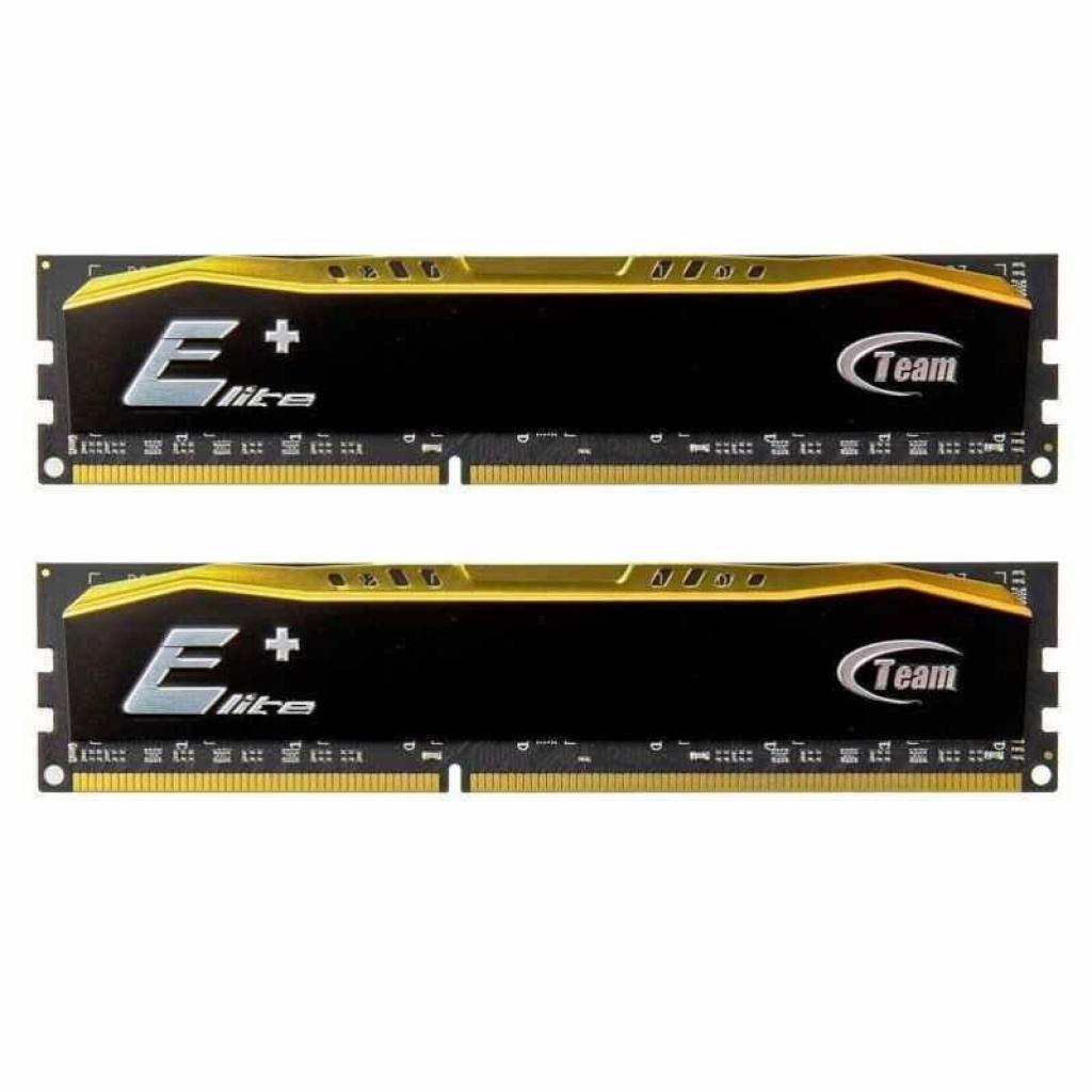

Модуль пам'яті для комп'ютера DDR4 8GB (2x4GB) 2400 MHz Elite Plus Team (TPD48G2400HC16DC01)
