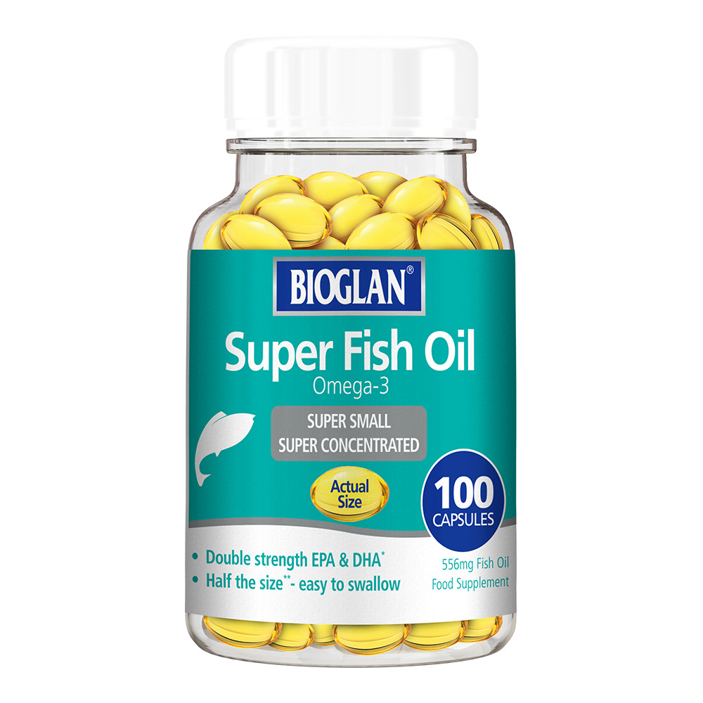 

Bioglan Омега-3 556 мг. EPA и DHA 100 капсул / Биоглан Omega-3 Super Fish Oil Рыбий Жир (541336)