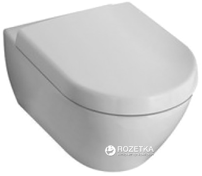 

Унитаз подвесной VILLEROY&BOCH Verity Design 5643HR01 с сиденьем Soft Close QuickRelease 9M55S901