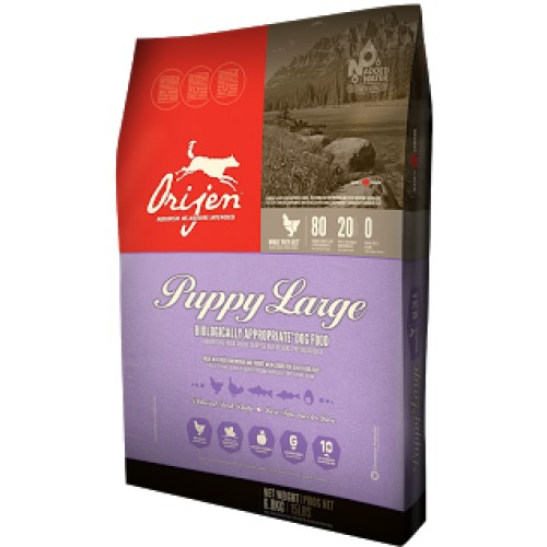 

Сухой корм Orijen Puppy Large Breed для щенков крупных пород 11.4 кг