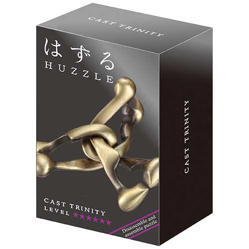 

Японская Металлическая головоломка Тринити (Huzzle Trinity) 6*