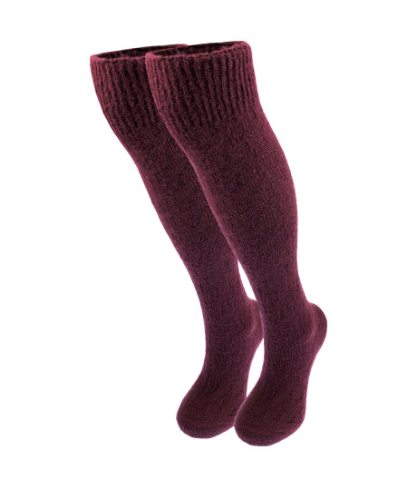 

Бордовые теплые гольфы Meriburg от MK SOCKS (36-40) Бордовый GD-1000