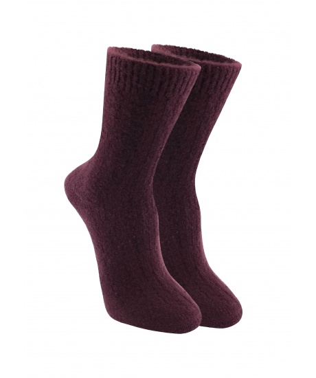 

Женские шестяные носки Filli от MK SOCKS (37-41) Бордовый LO-1003-B