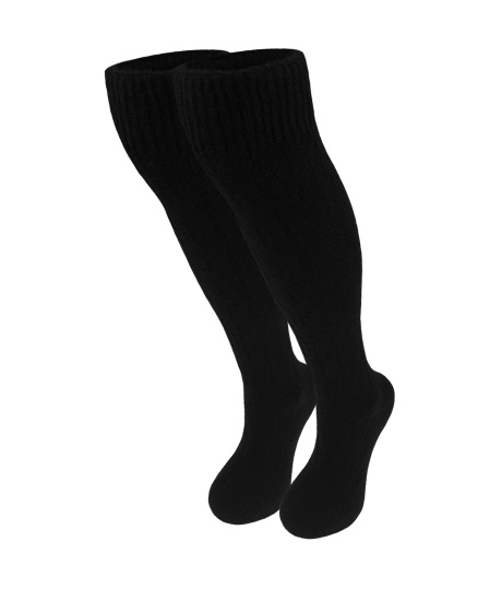 

Черные гольфы из шерсти мериноса Meriblu от MK SOCKS (36-40) Черный GD-1001