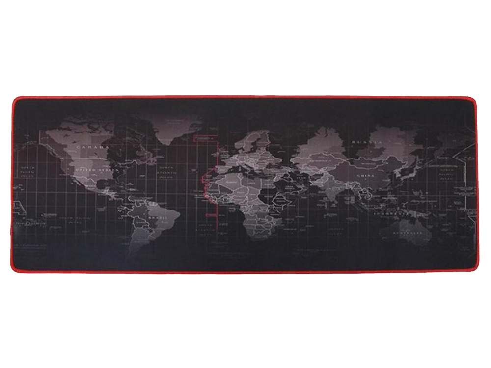 

Коврик BauTech Для мышки Карта Мира игровой 30 х 80 см Красный (1006-532-12)