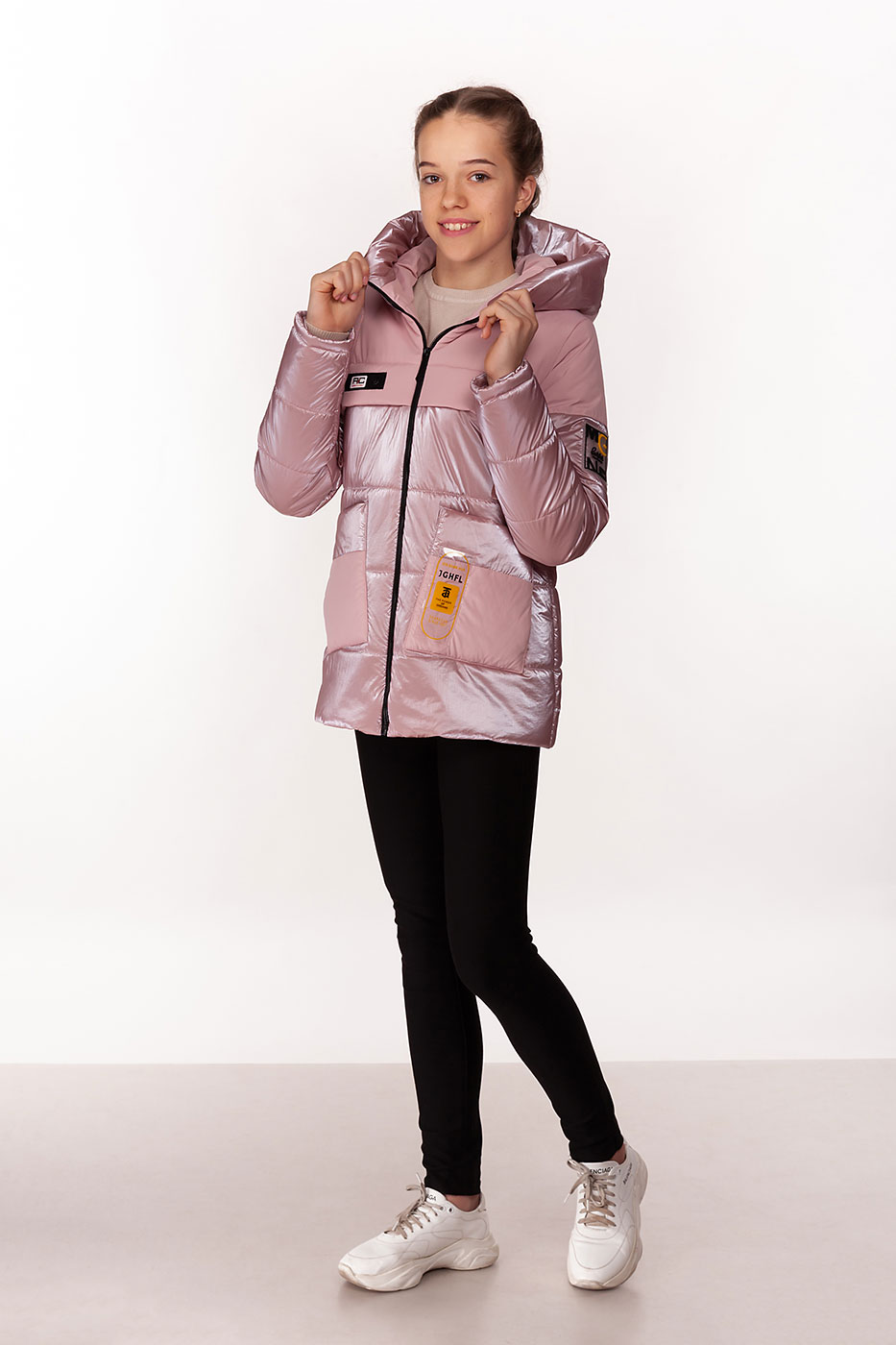 

Демисезонная куртка Tiaren Rina 152 см Пудра