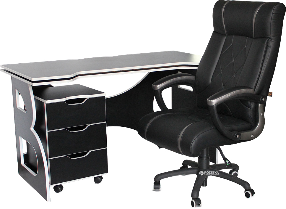 

Рабочая станция Barsky Homework Game Black/White HG-06/BD-01/CUP-06