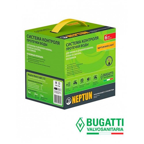 

Система контроля протечки воды Neptun Bugatti Base 3/4" LIGHT