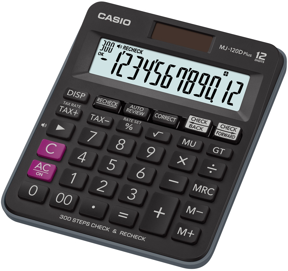 

Калькулятор Casio 12 разрядный 130х150х30 (MJ-120DPLUS-W-EP)