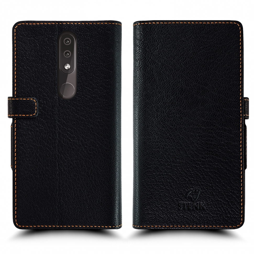 

Чехол книжка Stenk Wallet для Nokia 4.2 Чёрный