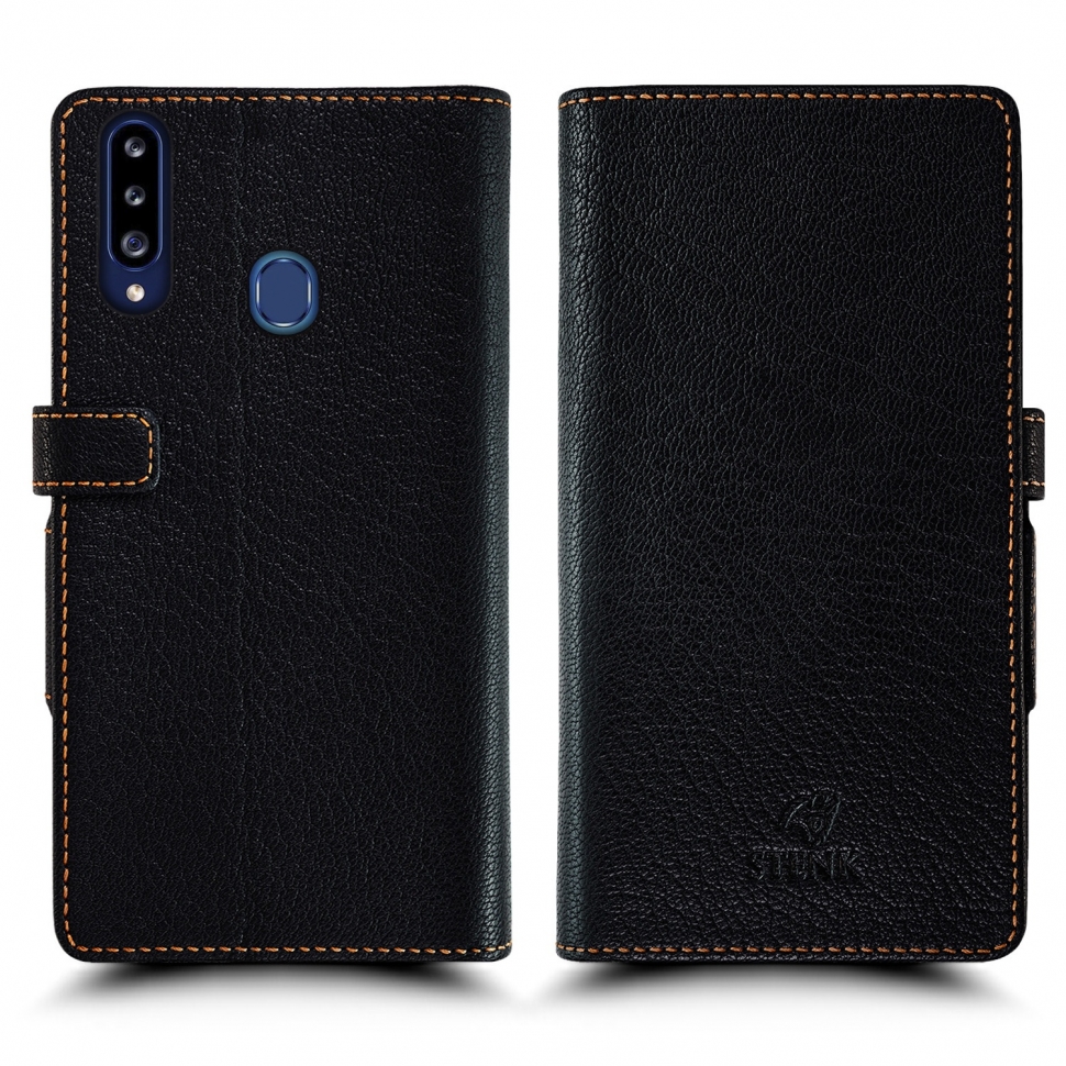

Чехол книжка Stenk Wallet для Samsung Galaxy A20s Чёрный