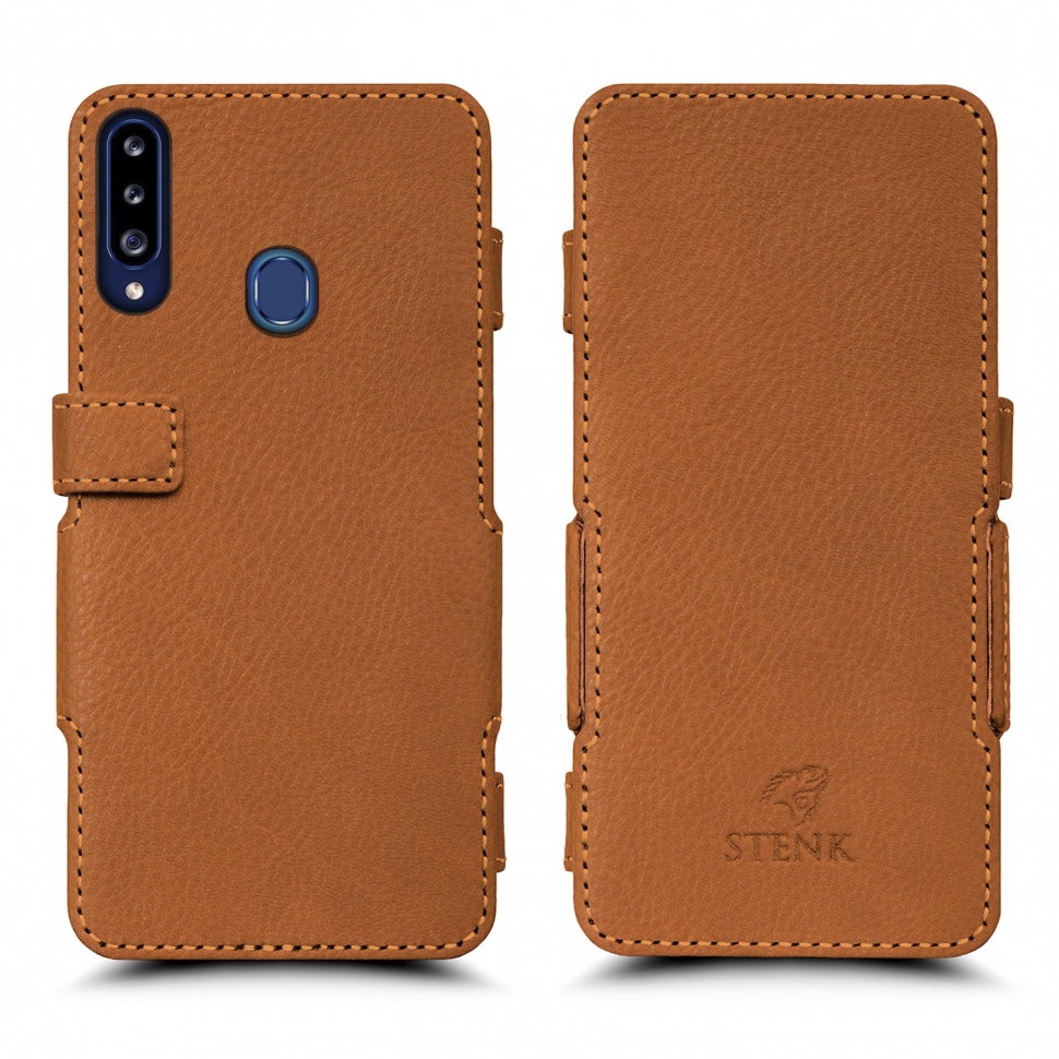 

Чехол книжка Stenk Prime для Samsung Galaxy A20s Camel