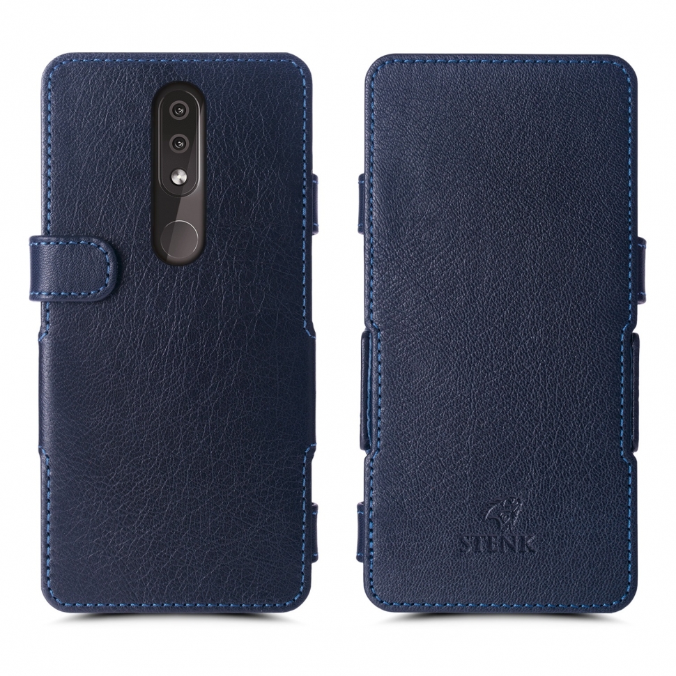

Чехол книжка Stenk Prime для Nokia 4.2 Синий