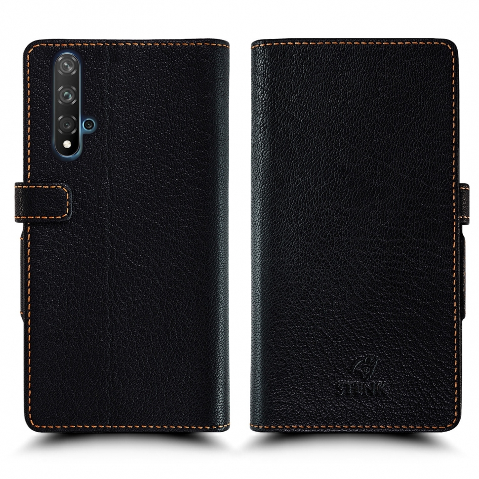 

Чехол книжка Stenk Wallet для Huawei Nova 5T Чёрный