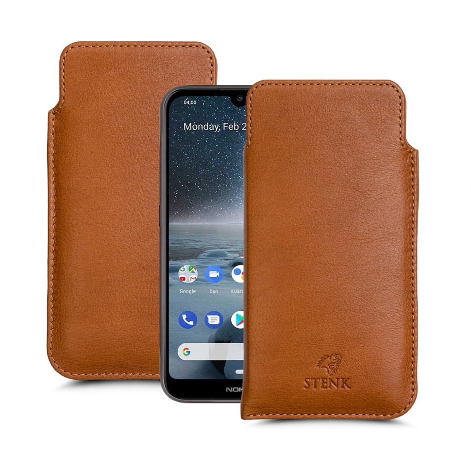

Футляр Stenk Elegance для Nokia 4.2 Camel