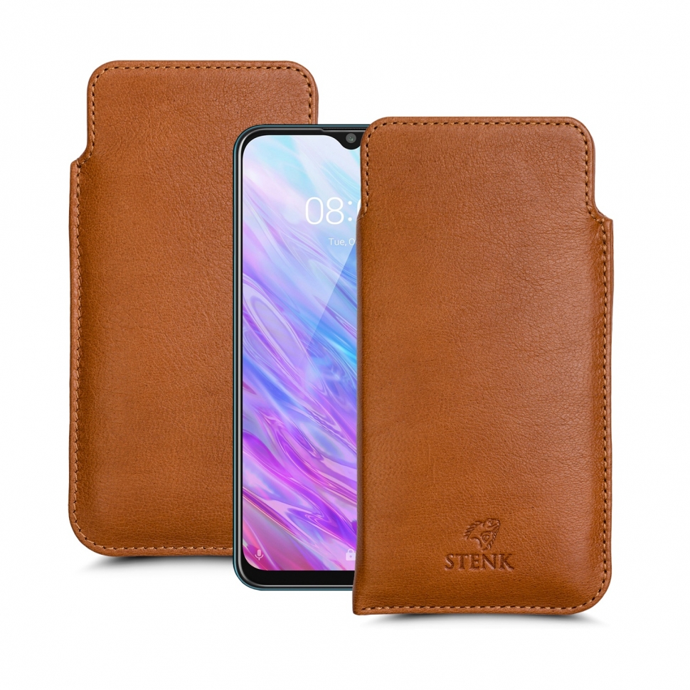 

Футляр Stenk Elegance для ZTE Blade 20 Smart Camel