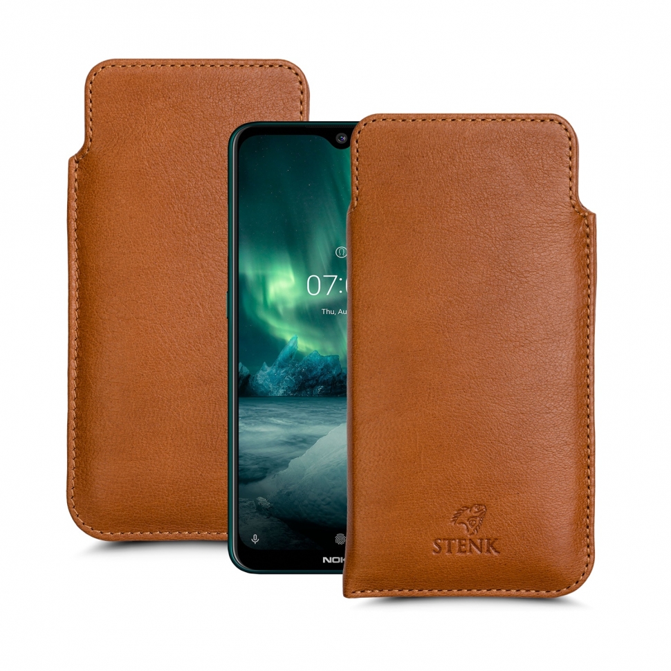 

Футляр Stenk Elegance для Nokia 7.2 Camel