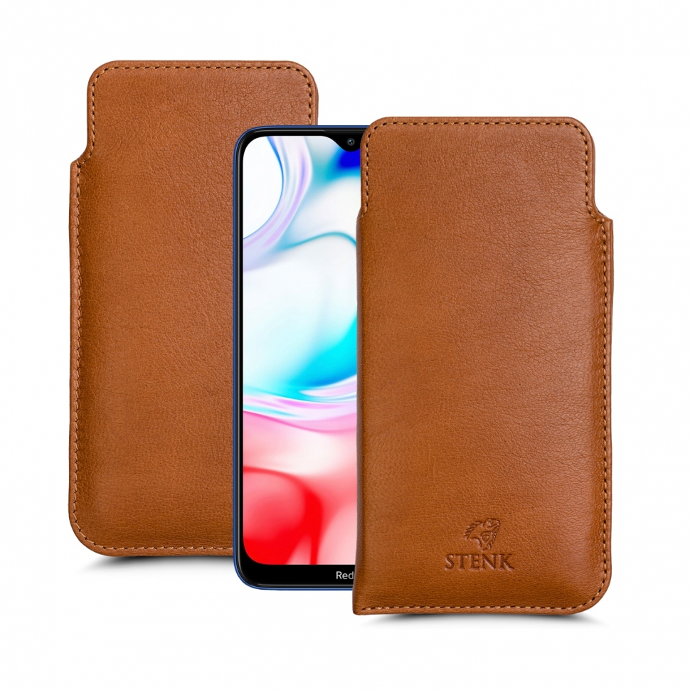 

Футляр Stenk Elegance для Xiaomi Redmi 8 Camel