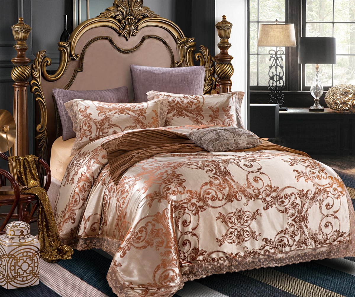 

Комплект постельного белья Word of Dream Сатин Жаккард JQ41 145x210x2