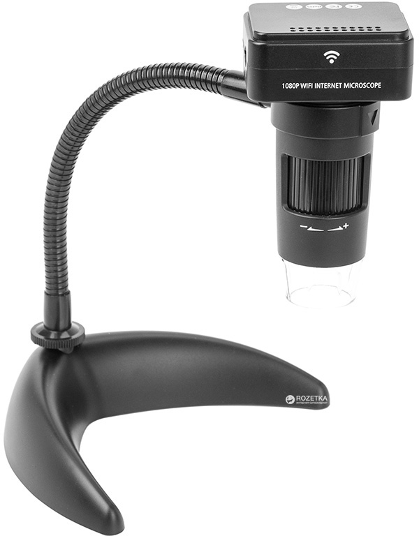 

Цифровой микроскоп Sigeta Vizio WiFi 10-200x 1080P (65507) (6905847655076)