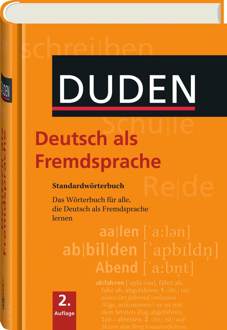 

Duden - Deutsch als Fremdsprache - Standardworterbuch