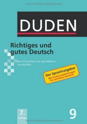 

Duden 9. Richtiges und gutes Deutsch