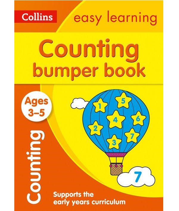 

Collins Easy Learning Preschool: Counting Bumper Book Ages 3-5
