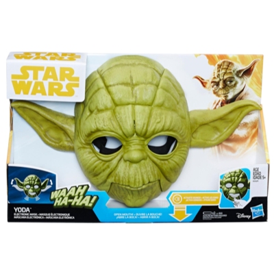 

Маска Джедай Йода звуковая Star Wars Yoda Electronic Mask Hasbro E0329