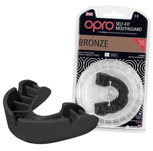 

Капа Bronze Opro Черный (37362006)